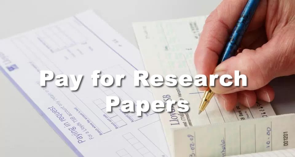 How to pay for research paper