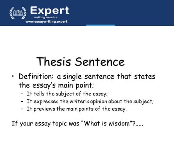 thesis paper writing service